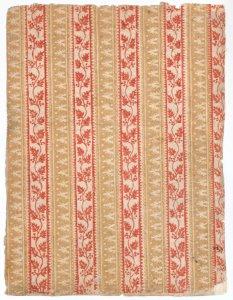 Sheet with five borders with abstract and floral designs Met DP886659