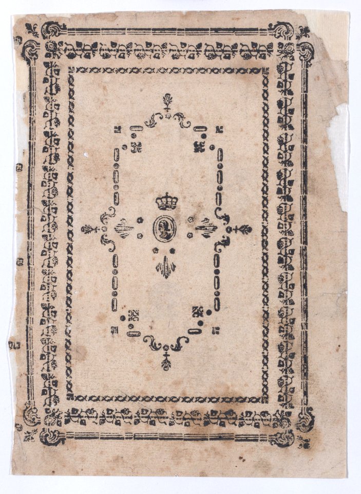 Sheet with rectangular design, possibly carpet design Met DP886461