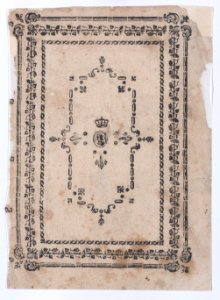 Sheet with rectangular design, possibly carpet design Met DP886461