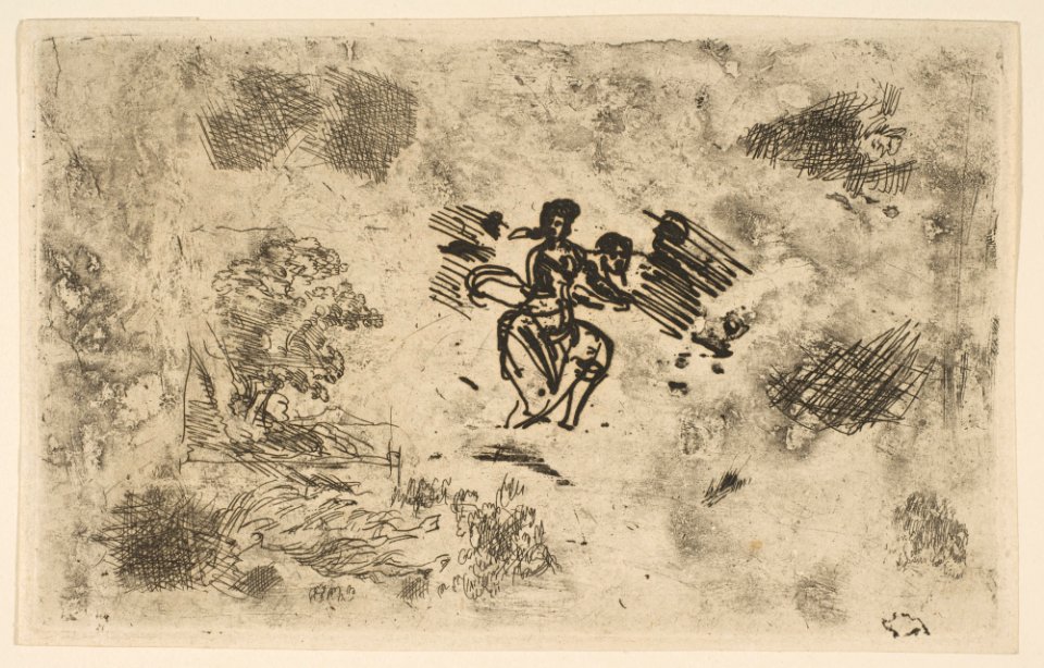 Seated Woman and Other Sketches MET DP816322