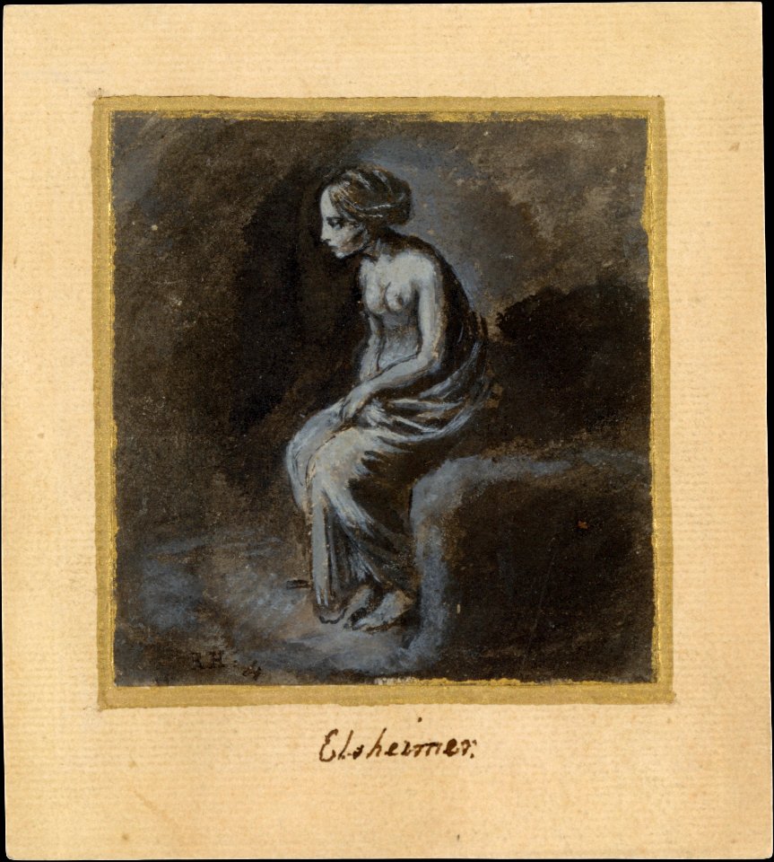 Seated Young Woman MET DT4209