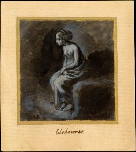 Seated Young Woman MET DT4209