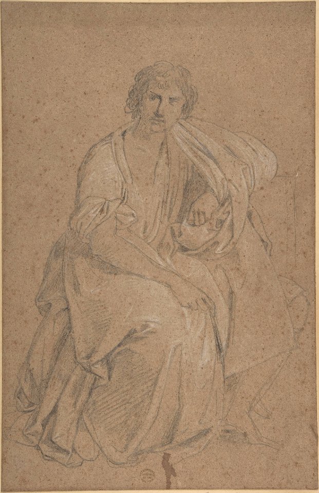 Seated Man MET DP808976
