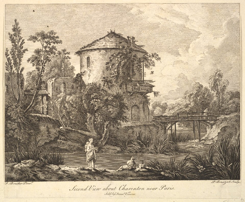 Second View of Charenton near Paris MET DP825475