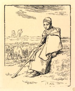 Seated Shepherdess MET DP827591