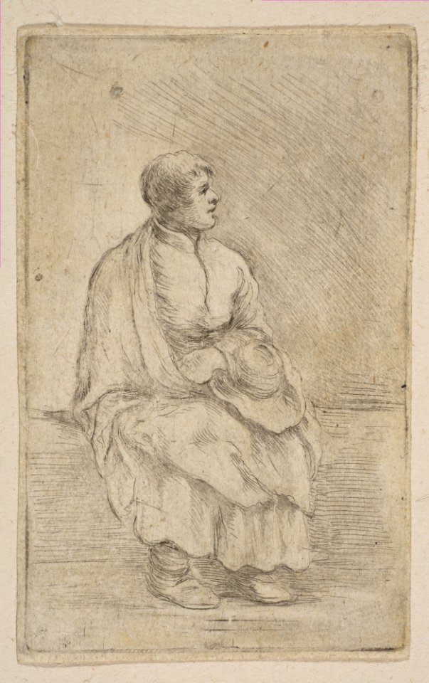 Seated Ecclesiastic MET DP817935