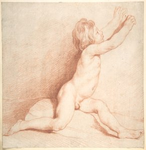 Seated Nude Boy MET DP805453