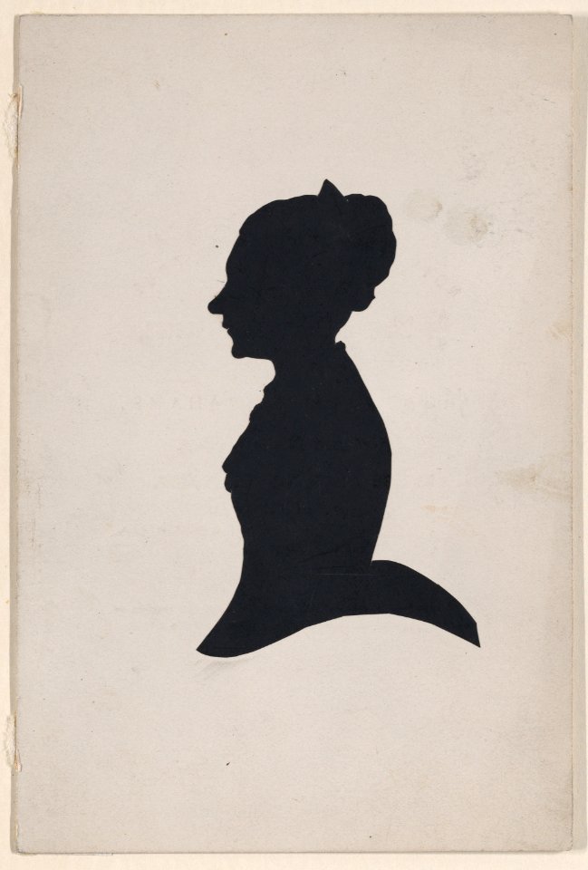 Silhouette of Miss Donath Met DP887342