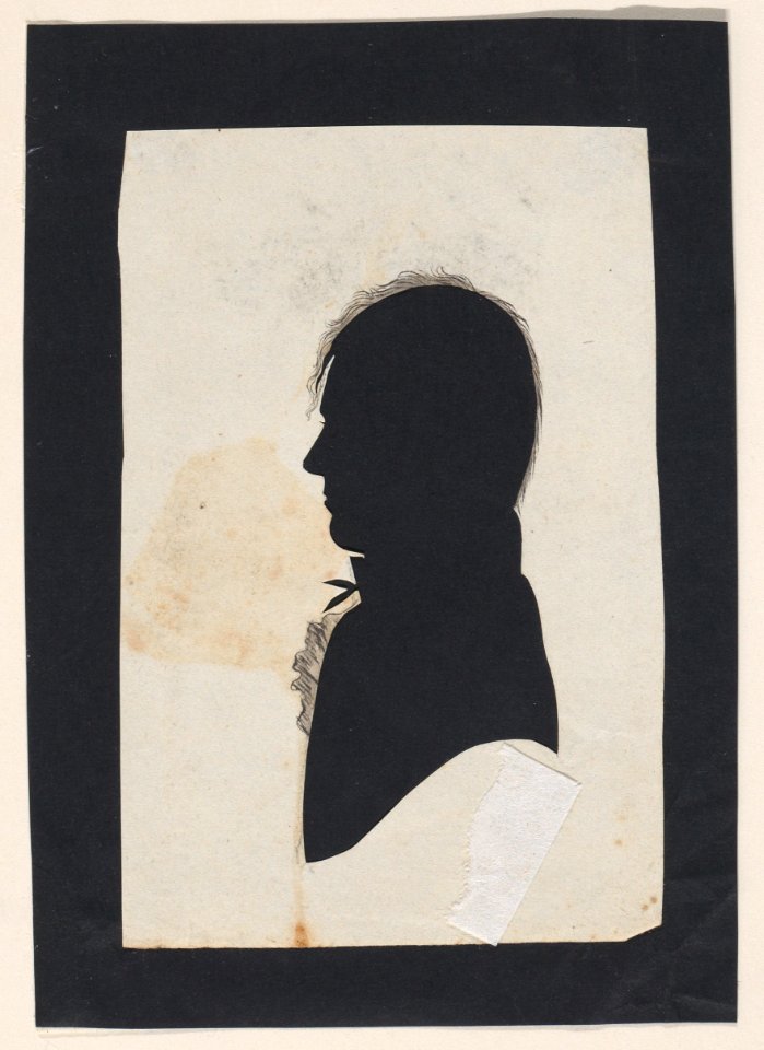 Silhouette of an unknown man Met DP887368