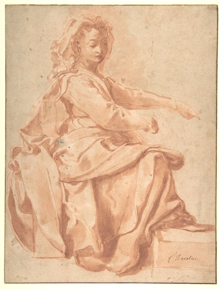Seated Female Figure MET DP809455