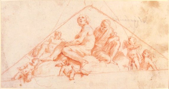 Seated Apostles and Putti MET 65.66.6