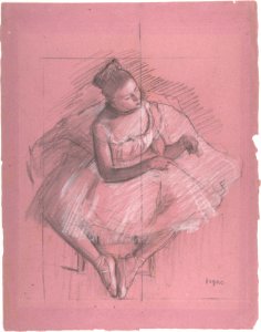Seated Dancer MET DP805817