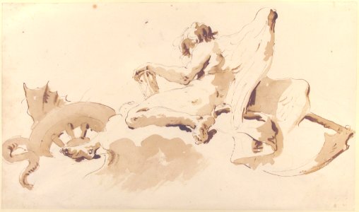 Seated Figure of Time MET 37.165.9