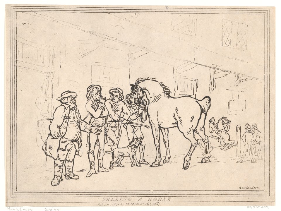 Selling a Horse MET DP872072