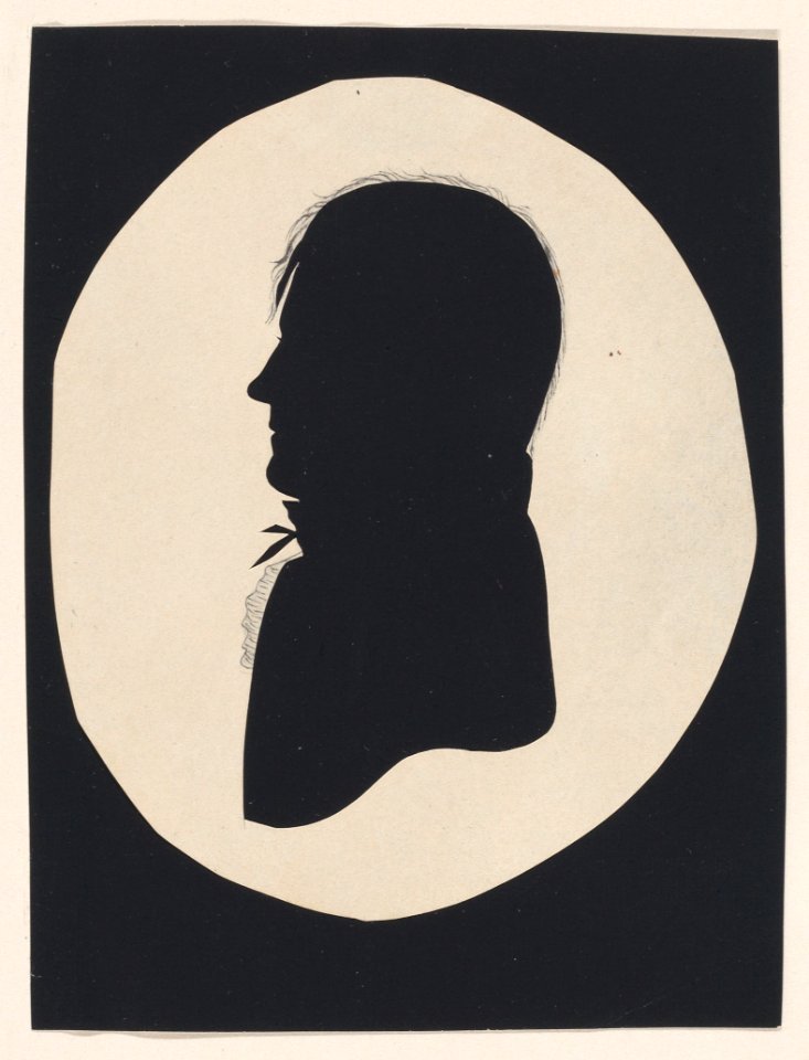 Silhouette of an unknown man Met DP887367
