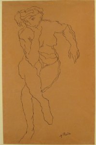 Seated female nude MET 1971.253.4