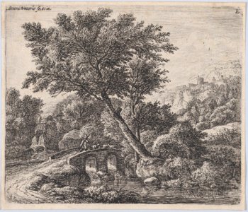 Shepherd on a Small Bridge MET DP876183