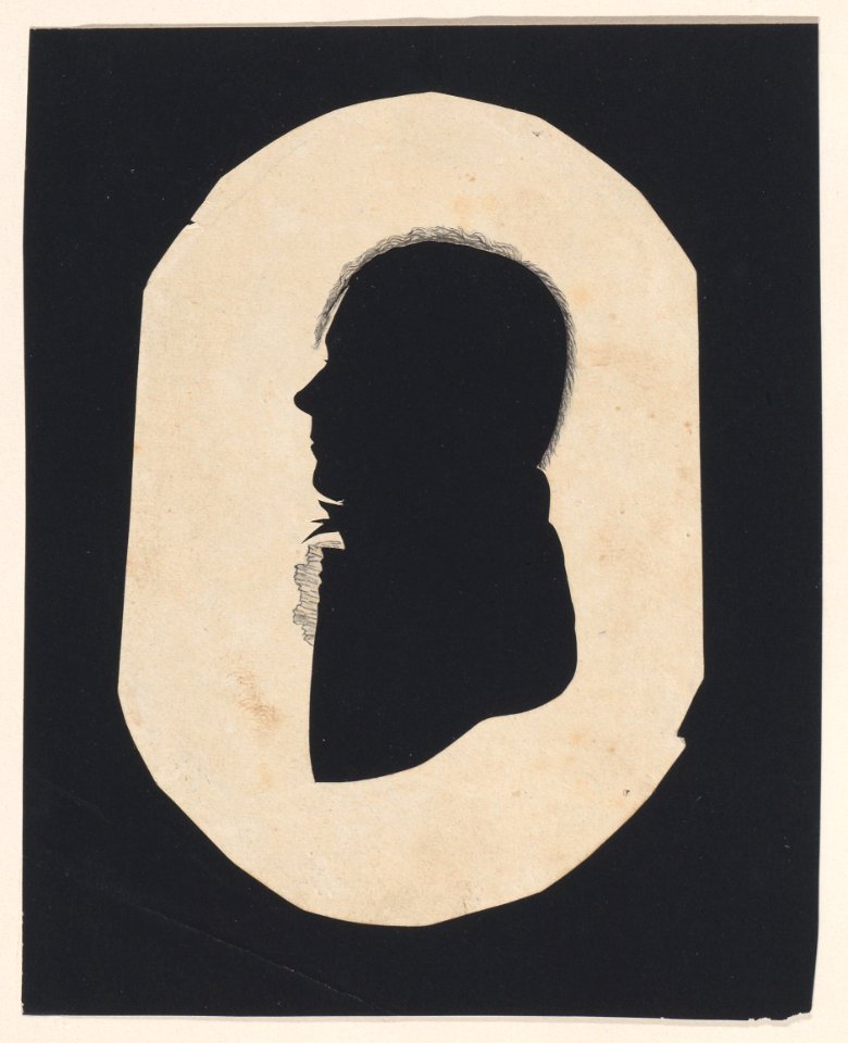 Silhouette of an unknown man Met DP887369