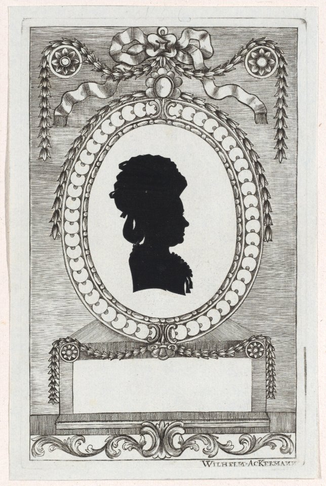Silhouette of Gräfin Coreth Met DP887334