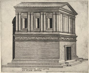 Sepulchrum Antiquum Ad Viam Appiam MET DP874913