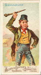 Shillalah, from the Arms of All Nations series (N3) for Allen & Ginter Cigarettes Brands MET DP828694