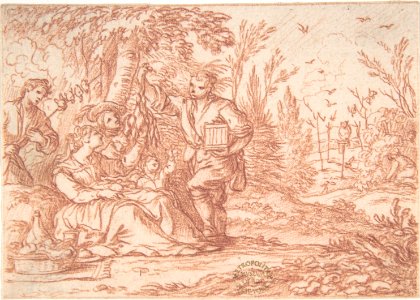 September (one of a series representing the labors of the months) MET DP803099