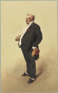 Self-Portrait as Monsieur Prudhomme MET DP836188