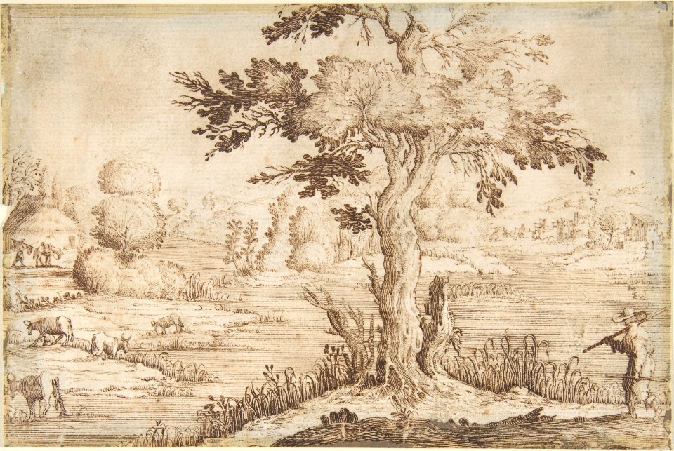 Shepherd in a Landscape MET DP805550