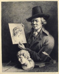 Self Portrait Holding Portrait of Wife MET 2000.361.36
