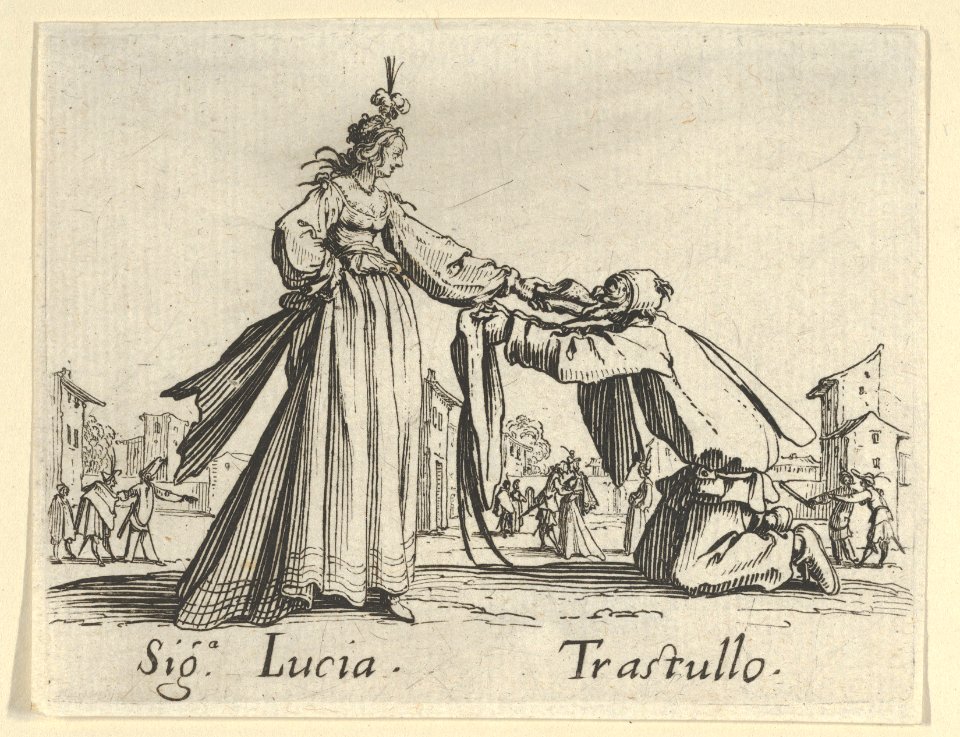 Sig. Lucia - Trastullo, from the Balli di Sfessania MET DP846865