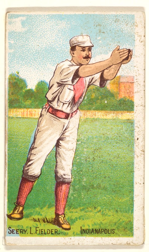 Seery, Left Field, Indianapolis, from the Gold Coin series (N284) for Gold Coin Chewing Tobacco MET DP824773