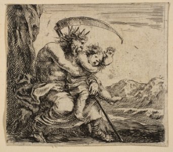 Saturn, from 'Game of Mythology' (Jeu de la Mythologie) MET DP817670