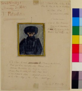Satirical Drawing of the Sâr Joséphin Peladan MET 1970.681.1