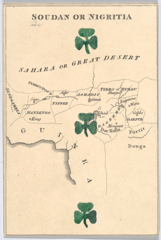 Soudan or Nigritia from Court Game of Geography MET DP862896