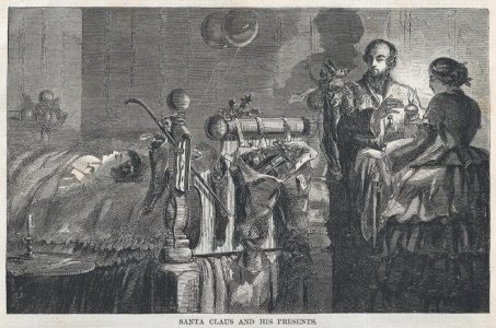 Santa Claus and His Presents (Harper's Weekly, Vol. II) MET DP875123
