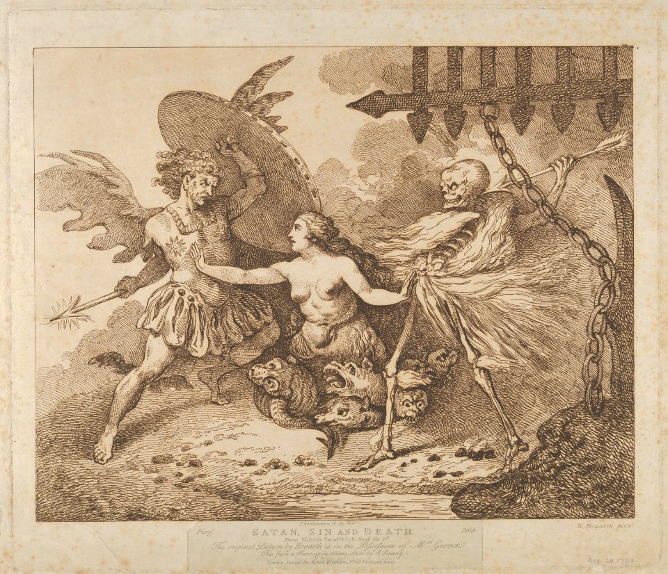 Satan, Sin and Death (Paradise Lost, Book the 2nd) MET DP847268