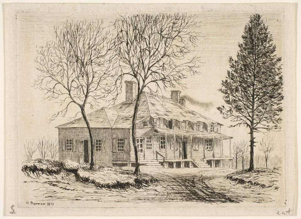 Somerindyck House (from Scenes of Old New York) MET DP818554