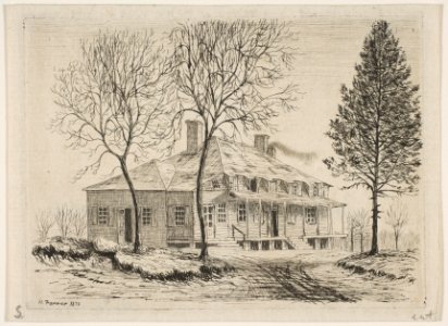 Somerindyck House (from Scenes of Old New York) MET DP818554