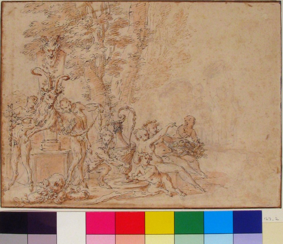 Satyrs Preparing for a Festival MET 61.127.2