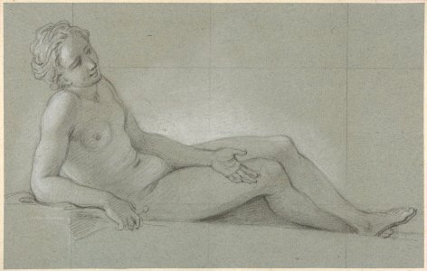Study of a Reclining Female Nude MET DP833599