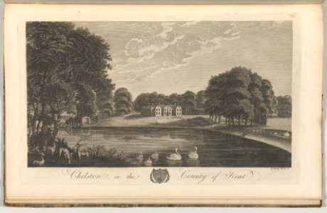 Somerhill, near Tunbridge, in the County of Kent, from Edward Hasted's, The History and Topographical Survey of the County of Kent, vols. 1-3 MET DP-12696-063