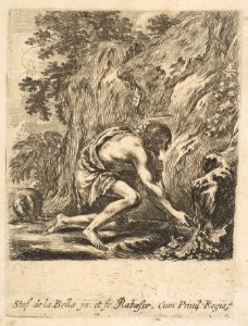 St. John the Baptist Drawing Water from a Spring MET DP817173