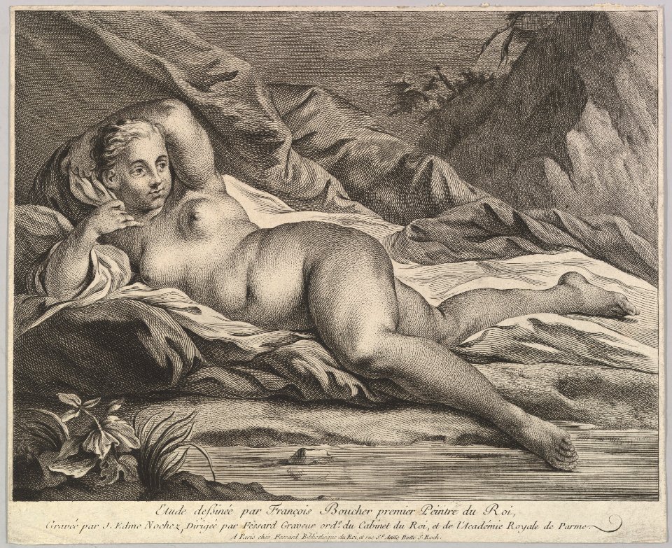 Study of a Reclining Nude MET DP826261