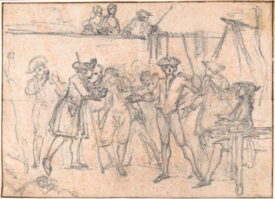 Study for an Engraving of "Songs in the Opera of Flora" MET DP806562