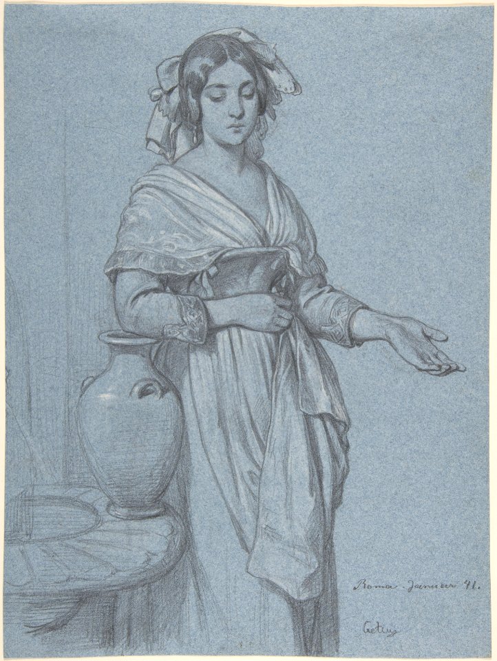 Study of a Roman Woman MET DP803710