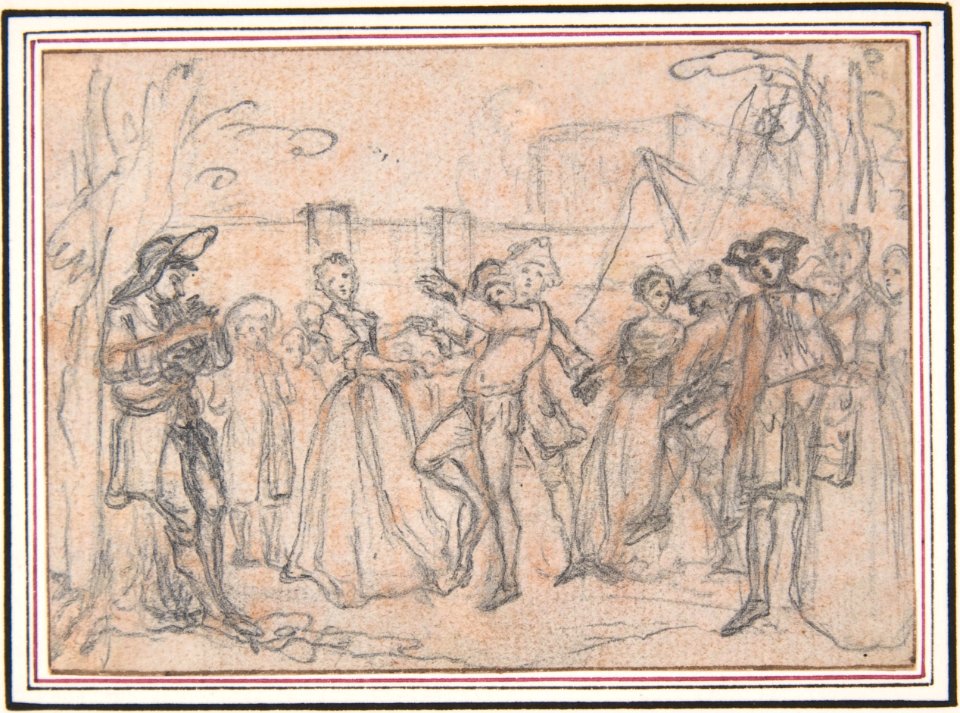 Study for an Engraving of "Songs in the Opera of Flora" MET DP806568