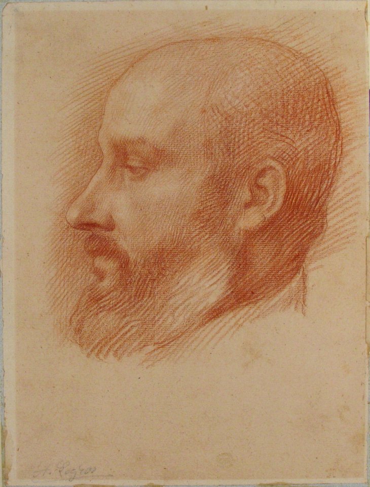 Study of a Head of a Man MET 92.13.19
