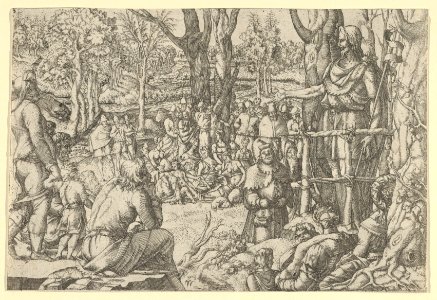 St. John Preaching in the Desert MET DP855143
