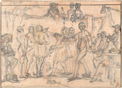 Study for an Engraving of "Songs in the Opera of Flora" MET DP806560