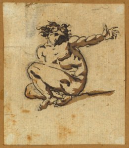 Study of a Male Nude (Althaemenes) in Despair MET DP821508